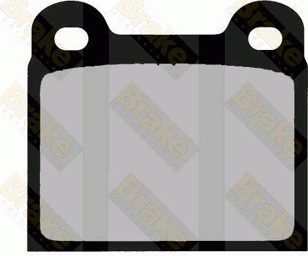 Brake Engineering PA204 - Set placute frana,frana disc aaoparts.ro