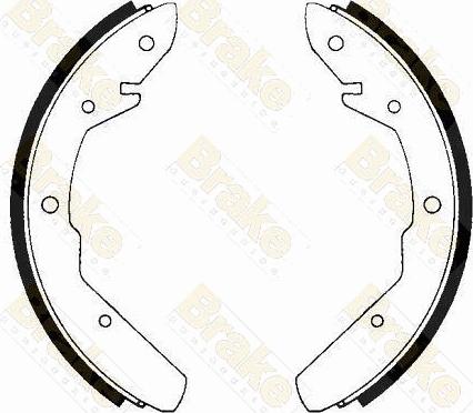 Brake Engineering SH1149 - Set saboti frana aaoparts.ro