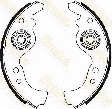 Brake Engineering SH1160 - Set saboti frana aaoparts.ro