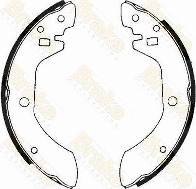 Brake Engineering SH1111 - Set saboti frana aaoparts.ro