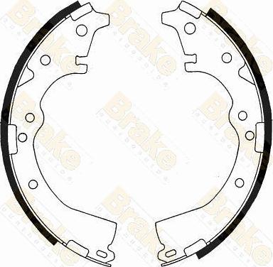 Brake Engineering SH1184 - Set saboti frana aaoparts.ro