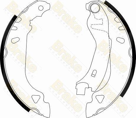 Brake Engineering SH1269 - Set saboti frana aaoparts.ro