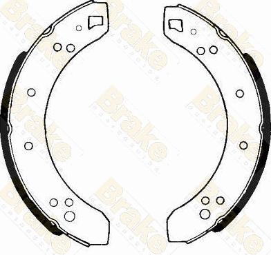 Brake Engineering SH2070 - Set saboti frana aaoparts.ro