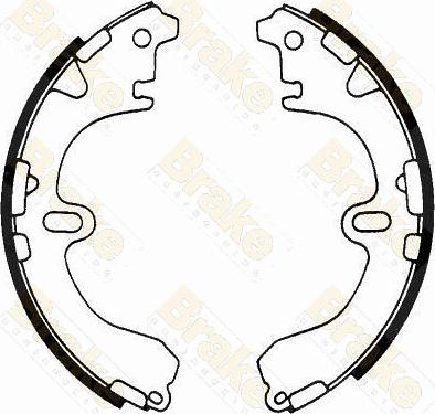 Brake Engineering SH2366 - Set saboti frana aaoparts.ro