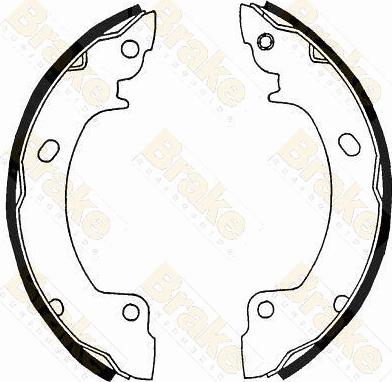 Brake Engineering SH2317 - Set saboti frana aaoparts.ro