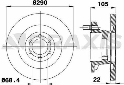 Maxgear 19-1164 - Disc frana aaoparts.ro