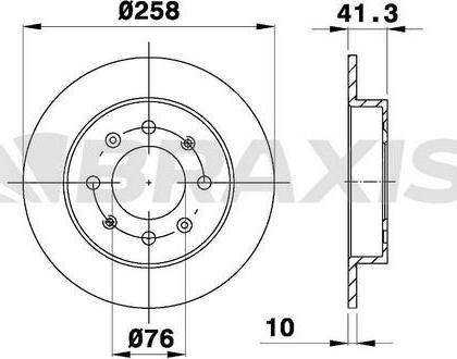 BOSCH 0 986 479 462 - Disc frana aaoparts.ro