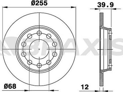 ATE 24.0312-0148.1 - Disc frana aaoparts.ro