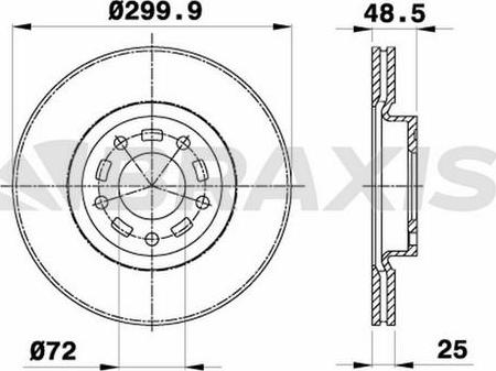 Meyle 35-15 521 0039 - Disc frana aaoparts.ro