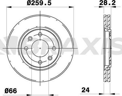 Meyle 11-15 521 0000 - Disc frana aaoparts.ro