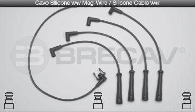 Brecav 11.518 - Set cablaj aprinder aaoparts.ro