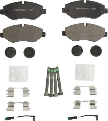 Breck 29192 00 703 00 - Set placute frana,frana disc aaoparts.ro