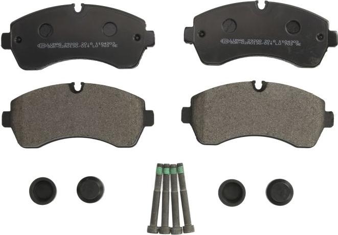 Breck 29200 00 703 00 - Set placute frana,frana disc aaoparts.ro