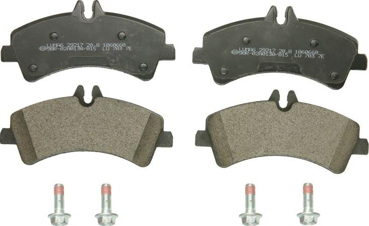 Breck 29217 00 703 00 - Set placute frana,frana disc aaoparts.ro
