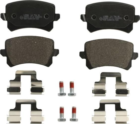 Breck 24483 00 704 10 - Set placute frana,frana disc aaoparts.ro