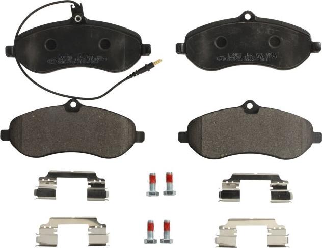 Breck 24595 00 701 00 - Set placute frana,frana disc aaoparts.ro