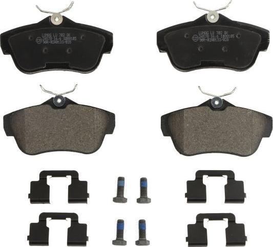 Breck 24578 00 702 00 - Set placute frana,frana disc aaoparts.ro