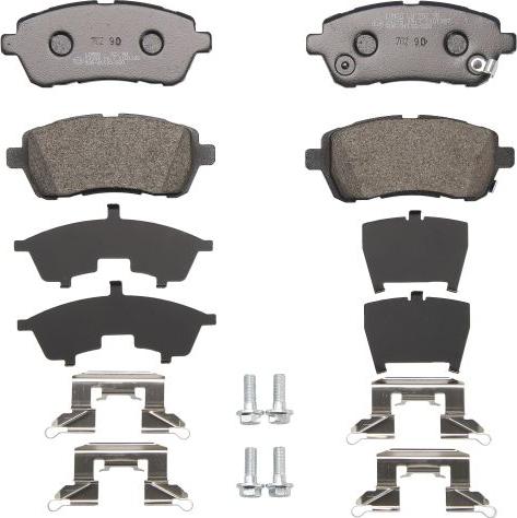 Breck 24283 00 702 10 - Set placute frana,frana disc aaoparts.ro