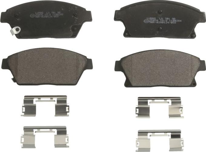 Breck 25034 00 701 10 - Set placute frana,frana disc aaoparts.ro