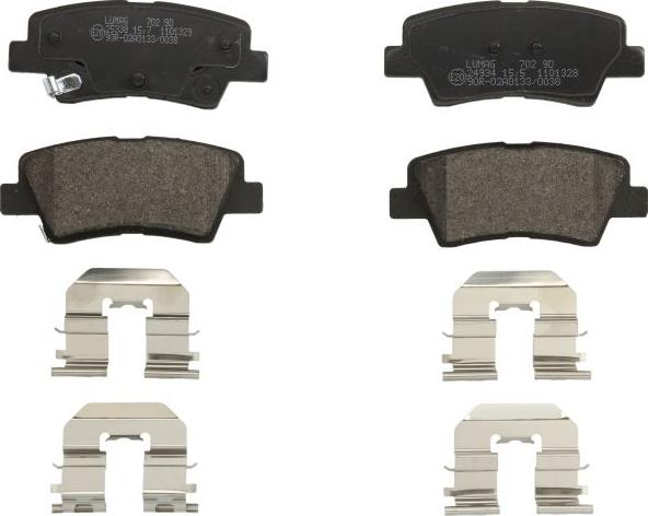 Breck 25337 00 702 00 - Set placute frana,frana disc aaoparts.ro