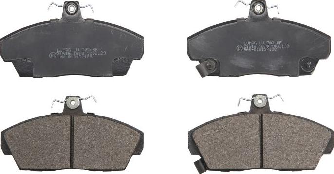 Breck 21515 00 702 10 - Set placute frana,frana disc aaoparts.ro