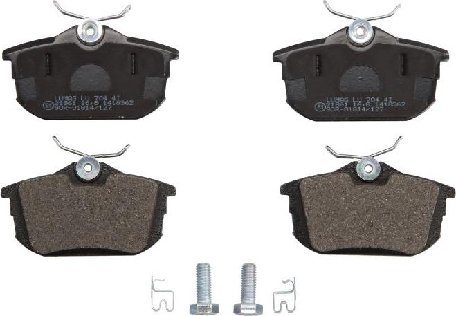 Breck 21861 10 704 10 - Set placute frana,frana disc aaoparts.ro