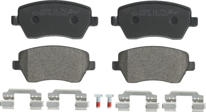 Breck 23973 00 702 00 - Set placute frana,frana disc aaoparts.ro