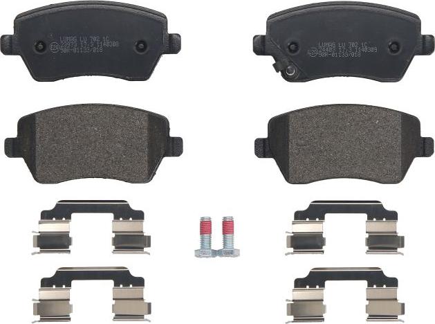 Breck 23973 00 702 10 - Set placute frana,frana disc aaoparts.ro