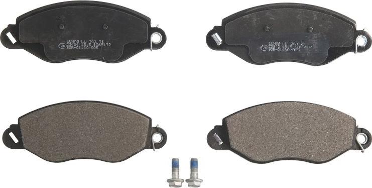 Breck 23434 00 703 10 - Set placute frana,frana disc aaoparts.ro