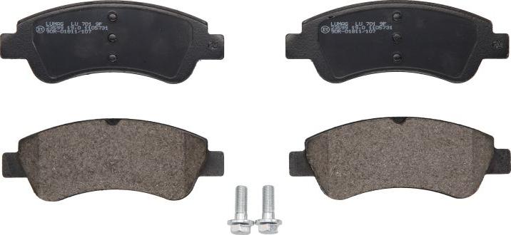 Breck 23599 00 701 00 - Set placute frana,frana disc aaoparts.ro