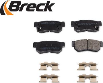 Breck 23543 00 704 10 - Set placute frana,frana disc aaoparts.ro