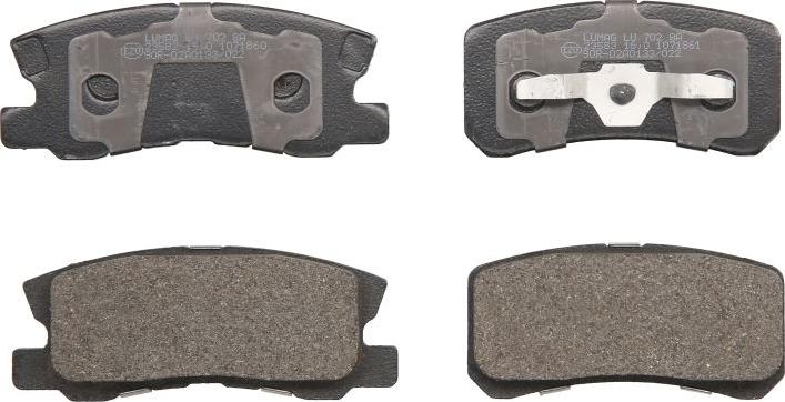 Breck 23582 00 702 00 - Set placute frana,frana disc aaoparts.ro