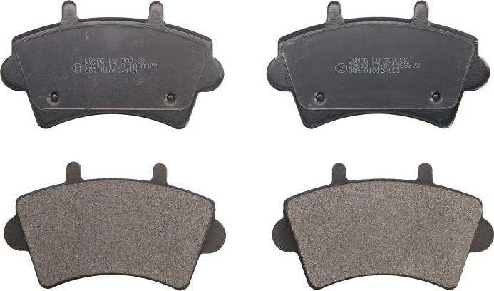 Breck 23613 00 703 00 - Set placute frana,frana disc aaoparts.ro