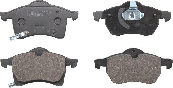 Breck 23057 00 701 10 - Set placute frana,frana disc aaoparts.ro