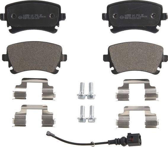 Breck 23326 00 702 10 - Set placute frana,frana disc aaoparts.ro