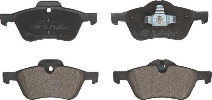 Breck 23281 00 701 00 - Set placute frana,frana disc aaoparts.ro