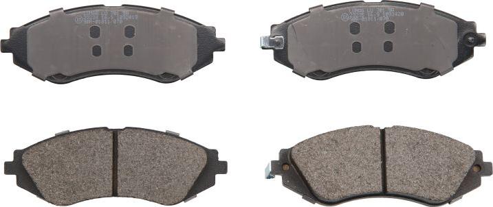 Breck 23234 00 701 10 - Set placute frana,frana disc aaoparts.ro