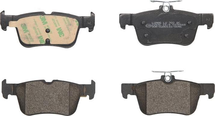 Breck 22531 00 702 00 - Set placute frana,frana disc aaoparts.ro