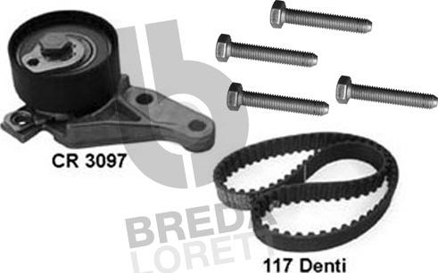 Breda Lorett KCD0568 - Set curea de distributie aaoparts.ro