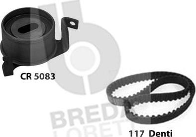 Breda Lorett KCD0690 - Set curea de distributie aaoparts.ro