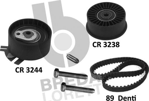 Breda Lorett KCD0664 - Set curea de distributie aaoparts.ro