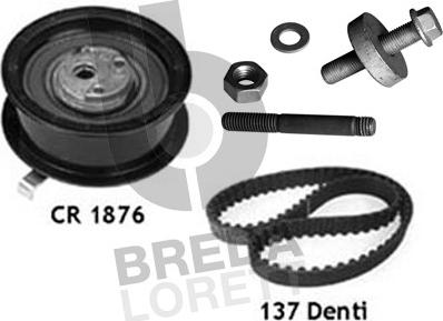 Breda Lorett KCD0045 - Set curea de distributie aaoparts.ro