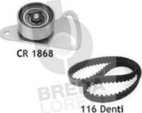 Breda Lorett KCD0067 - Set curea de distributie aaoparts.ro