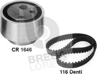 Breda Lorett KCD0075 - Set curea de distributie aaoparts.ro