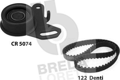 Breda Lorett KCD0153 - Set curea de distributie aaoparts.ro