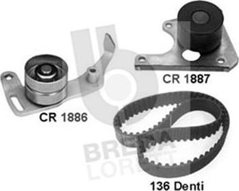 Breda Lorett KCD0123 - Set curea de distributie aaoparts.ro