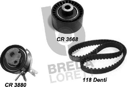 Breda Lorett KCD0331 - Set curea de distributie aaoparts.ro