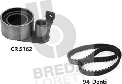 Breda Lorett KCD0320 - Set curea de distributie aaoparts.ro