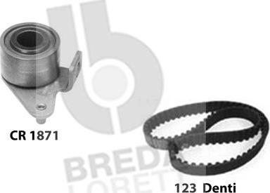 Breda Lorett KCD0706 - Set curea de distributie aaoparts.ro