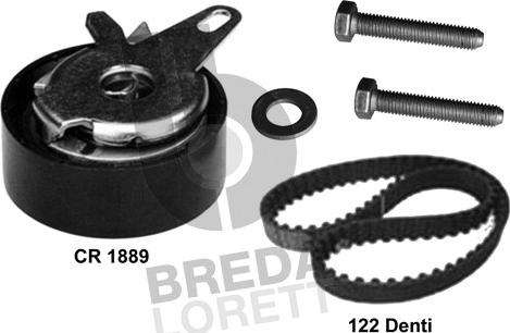 Breda Lorett KCD0720 - Set curea de distributie aaoparts.ro